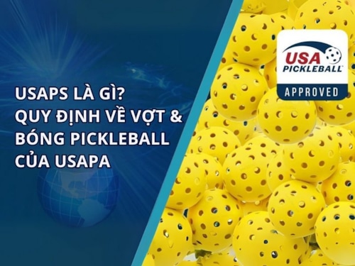USAPA là gì? Những quy chuẩn cơ bản về vợt và bóng Pickleball